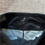Athleta Women's Sonar Running Tights Black Grey Magnetic‎ Sz XSmall Zip Pockets Photo 3