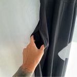 Athleta  Winona athletic mixed media ribbed flowy midi Dress xs black Photo 7