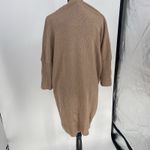 Charlotte Russe  Cardigan Sweater Open Front‎ Large PocketsWomens Medium Tan Bag2 Photo 3