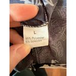 Women’s Sheer Floral Kimono Cardigan – Size L Black Size L Photo 4