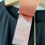 Amina Muaddi NEW Wolford  Black Ruched Stretch Jersey Sleeveless Mini‎ Dress M Photo 8