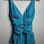 Shape FX teal bathing suit/ swim dress Green Size 10 Photo 0