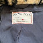 We The Free Free People Need it Trench Coat with Leopard Print Collar size medium, new Photo 5