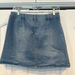 Celebrity Pink  Light Wash Button‎ Front Denim Skirt Size 7/28 Photo 1