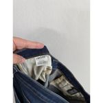 J Brand Cropped Jeans Women's 31 Blue Demen Trou Mid Rise Dark Wash Distressed Photo 5