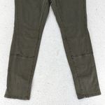 Pilcro Superscript Military Green Moto Pants Women's Size 32 Skinny Stretch Photo 3