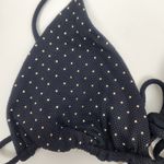 l*space L* Kara Studded Bikini Top Black Size Large Triangle NWT Photo 2