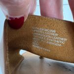 Madewell  Size 7 The Boardwalk Post Slide Sandal in Leather Beige Tan Lightweight Photo 9