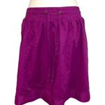 Merona NWOT Fuchsia Pink Purple Circle Skirt Mini Drawstring XXL Plus Size  New Photo 1