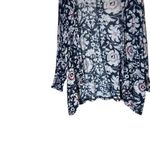 Abercrombie & Fitch Open Front Cardigan Sweater Lightweight Knit Floral One Size Photo 10