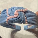 Set of Three Stylish Headbands in Blue, Purple, and Lavender and a kit.sch clip Purple Photo 3