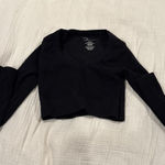 Vintage Havana cropped blank long sleeve  Photo 0