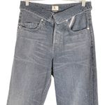 Jean Atelier Flip In Straight Leg Jeans Size 26 Black Photo 2