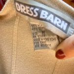 ZARA Cream Long Sleeve Sweater Photo 3