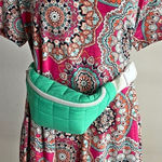 JODIFL Colorful Medallion Boho Jersey Swing Dress | Fits L–XL Vibrant Print Photo 0