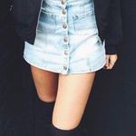 Brandy Melville Denim Skirt Photo 0