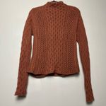 NakedCashmere Cable Knit Cashmere Chunky Knit Sweater Brown Women’s Size XS Photo 1