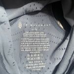 FP Movement By Free People Seamless Ribbed Crop Tank Top XS TP Blue Mesh Cutout Photo 2