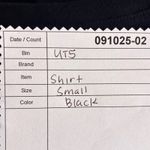 Wild Fable ‎ Cat Floral Butterfly Shirt Black Small Photo 10