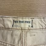 We The Free NWT  People Come As you Are Denim Maxi Skirt Ivory Size 6 Photo 5