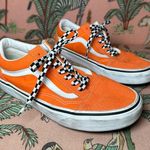 Vans Off The Wall Old Skool Vintage Style Shoes Marmalade Orange Sneakers Slides Photo 1
