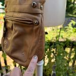 B. Makowsky Soft Pebbled Leather Tan Beige Crossbody/Shoulder Bag Photo 2