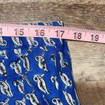 Unbranded Womens Bohemian Mirror Indian Pompom Tie Waist Flared Skirt Blue Small Photo 5