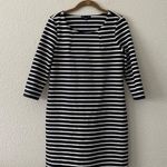 Gap  Navy Stripe Mini Dress Knit Half Sleeve Size Small Photo 5