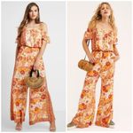 Free People NWT  Carmen Off-the-Shoulder Jumpsuit Photo 5