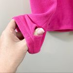 Calvin Klein Pink 1/4 Zip Fleece Jacket Photo 6