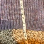 Christopher & Banks Womens XL Turtleneck Sweater Purple Cable Knit Pullover Photo 4