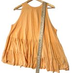 Free People Free People Women's XS Right On Time Tiered Tunic Light Orange Oversized Boho Photo 7