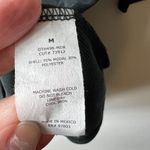 Green envelope short sleeve black keyhole top women’s size medium NWT Photo 5