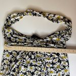 Norma Kamali Womens Diana Black Daisy Halter Neck Dress Sz L Retro Pinup Casual Photo 10