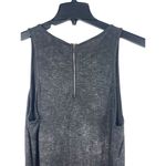 Mossimo Supply Co Mossimo Gray Metallic Shimmering Sparkle Sleeveless Tunic Top XXL Photo 4