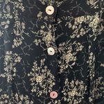 Vintage 90s Patricia Petites Dark Floral Button Down Midi Maxi Skirt Size undefined Photo 2