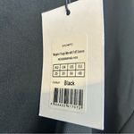 Showpo NWT . Margerie Plunge Puff Sleeve Fit & Flare Black Mini Dress Size 16 Photo 8