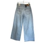 Levi's NWT  Xl Baggy Straight Women's Jeans 27X31 Light Blue  Removable Belt Photo 13