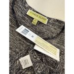 Sigrid Olsen NEW  Open Front Cardigan Vest Womens Medium Open Knit Tassles Cotton Photo 2