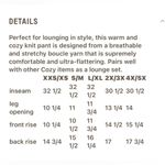 SKIMS  Cozy Knit Pants—Dusk (Size L/XL) Photo 6