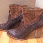 Matisse Footwear MATISSE Understated ‘Done and Dusted’ Oak Leather western Bootie Photo 2