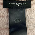 Ann Taylor Pale Pink 3/4 Sleeve Zip Front Knit Cardigan Sweater Size XS Photo 9