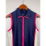 Women's Kinona Blue Pink Zip Up Top Size S Photo 2