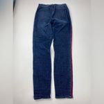 PacSun  Highrise Ankle Jegging Red Stripe Leg Denim Jean Size 24 Photo 8