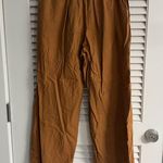Sienna Sky Tan Ankle Cropped Pants Relaxed Fit Photo 4