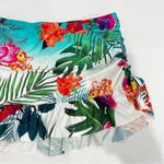 La Blanca Tropical Floral Swimsuit Ruffle Skirted Bottom Size Plus18 W Photo 3