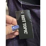 Hot Topic Disney Ursula One Piece Swimsuit Molded Cups Purple Metallic Sz M NWT Size M Photo 4