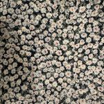 Free the Roses Black and White Floral Mini Dress Size L Photo 3