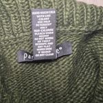 Paraphrase  Cropped Short Sleeve Turtleneck Cowlneck Sweater Size Medium Photo 14