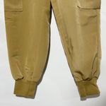 Area Stars New Ari Cargo Jogger Pants Solid Tan Size Small Cargo Pocket Joggers Photo 8